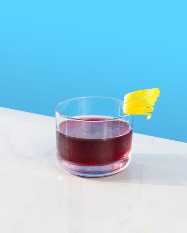 Non-alcoholic Blueberry Daiquiri