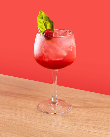 Non-alcoholic Raspberry Spritz #2