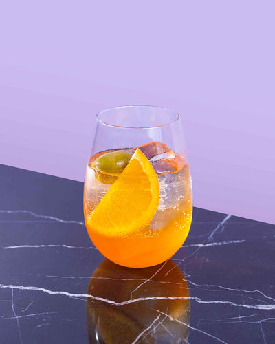 Spritz sans alcool avec apéritif italien NOA