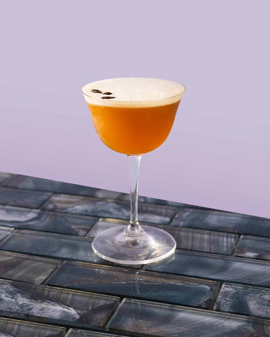 Amaretto sour au café sans alcool