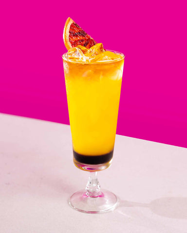 Planter's punch aux sirops de vanille, de pamplemousse et de grenadine