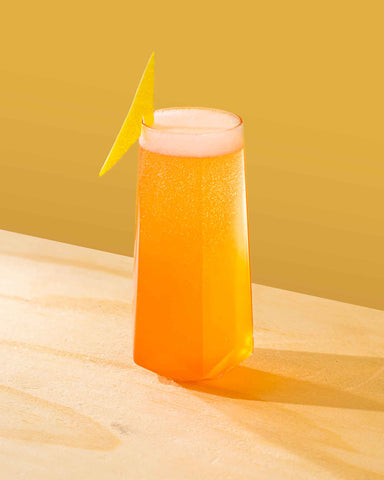 Limonade pétillante à la mangue et au pamplemousse