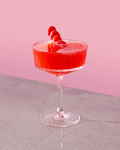 Non-alcoholic Raspberry Daiquiri