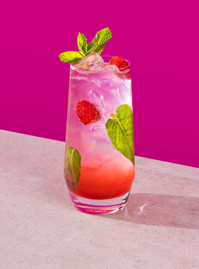 Mojito aux framboises #2 et sirop de lime