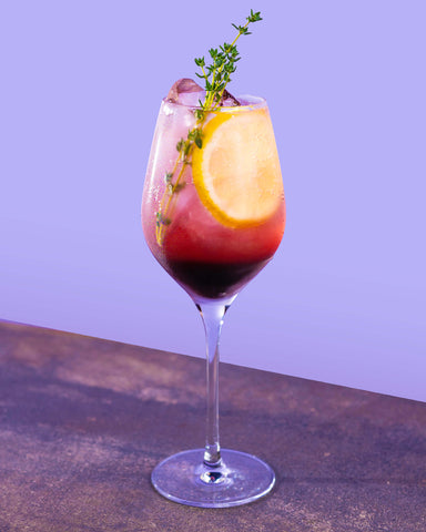 Non-alcoholic Blueberry Spritz #2