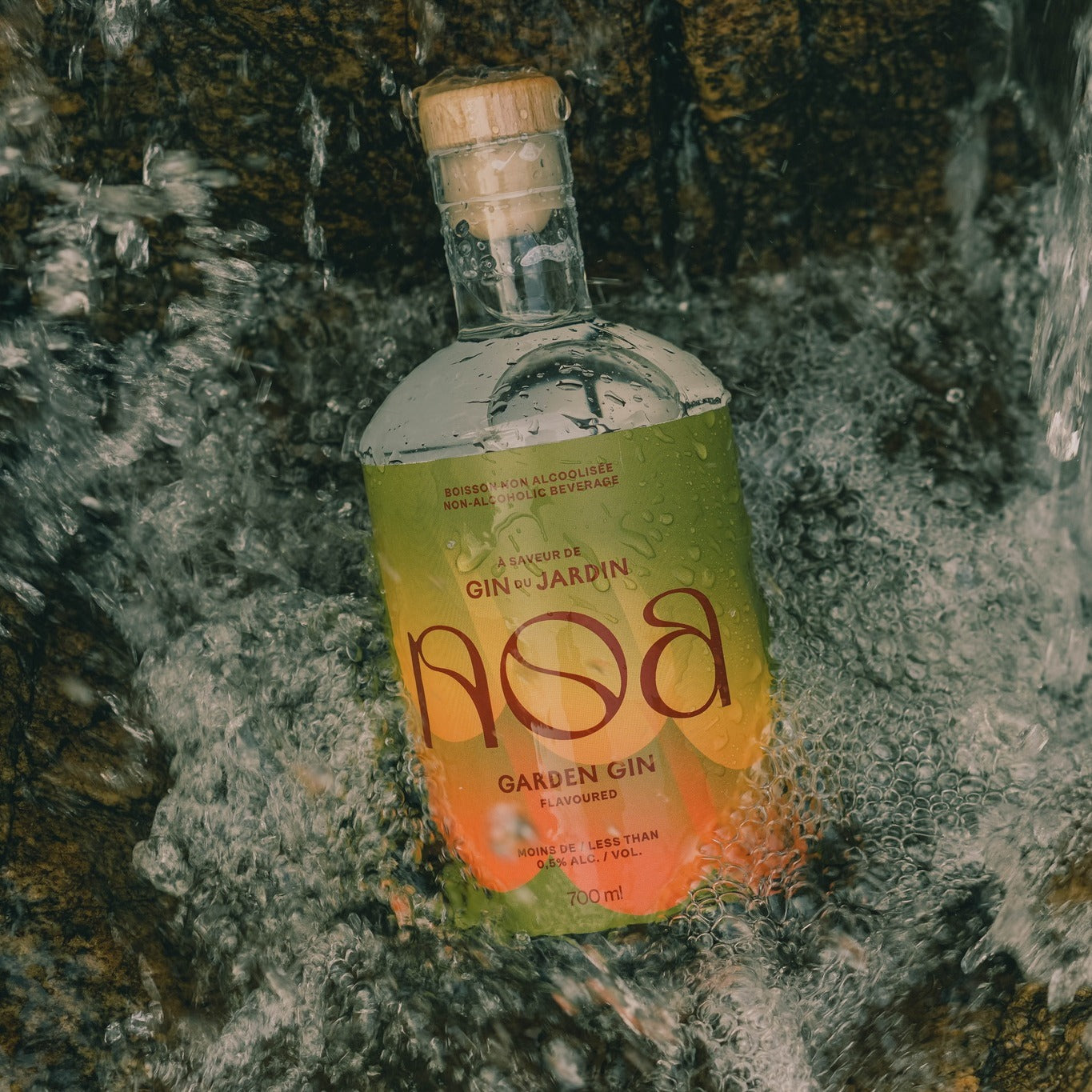 Non-alcoholic Garden Gin