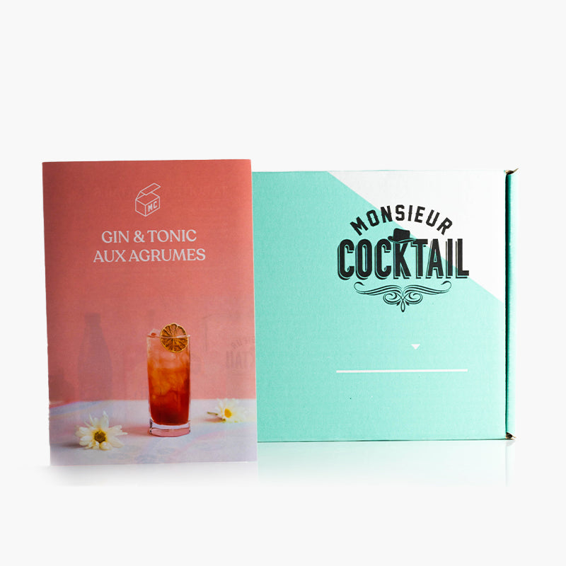 Kit à cocktails Gin & Tonic aux agrumes sans alcool