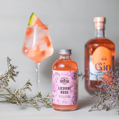 Duo cocktails au gin sans alcool : Fondation du CHU de Québec