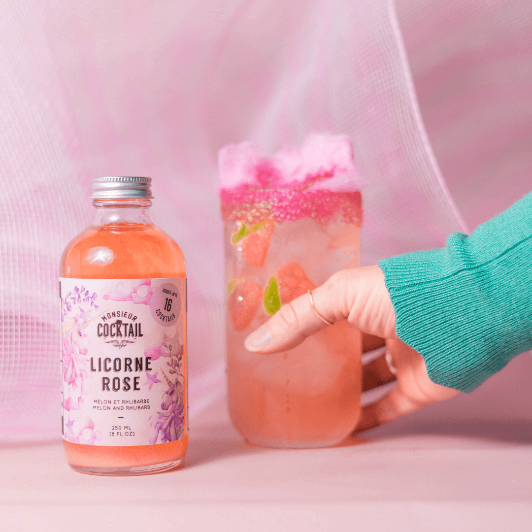 Duo cocktails au gin sans alcool : Fondation du CHU de Québec