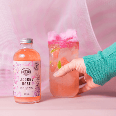 Duo non-alcoholic gin cocktails: CHU angels
