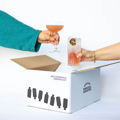 Duo cocktails au gin sans alcool : Fondation du CHU de Québec