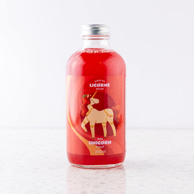 Sirop de licorne rouge