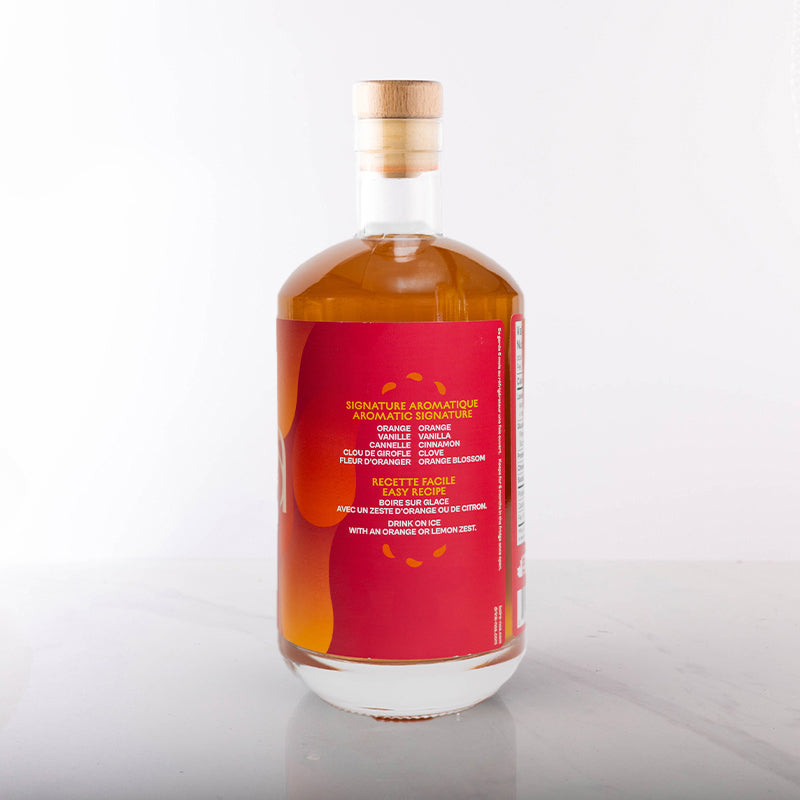 Liqueur d'orange sans alcool
