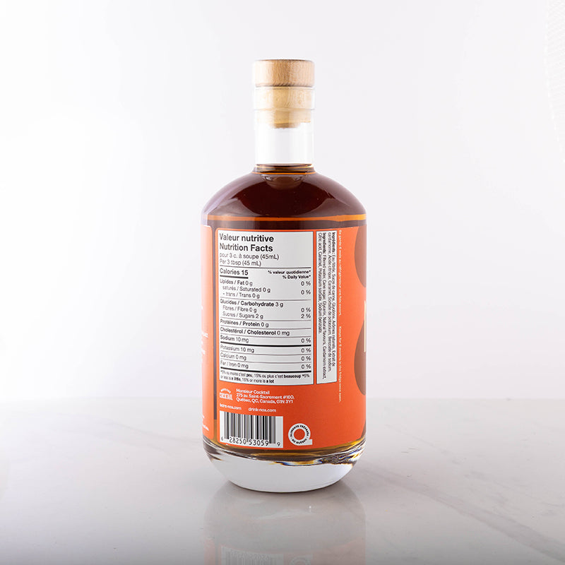 Rhum épicé sans alcool