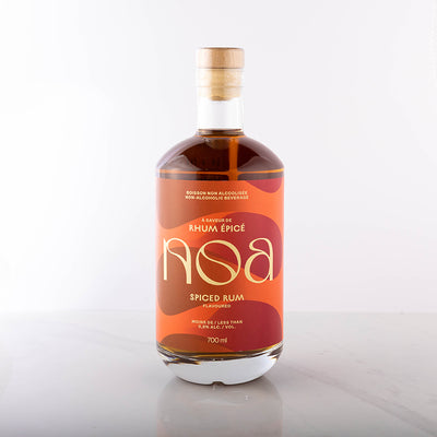 Rhum épicé sans alcool