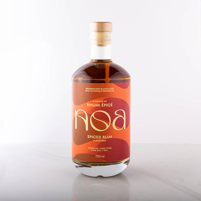 Non-alcoholic spiced rum